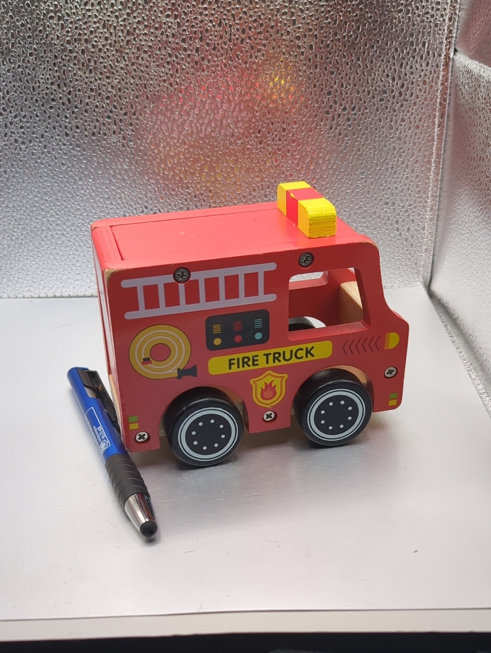 Fire Truck Wooden Small